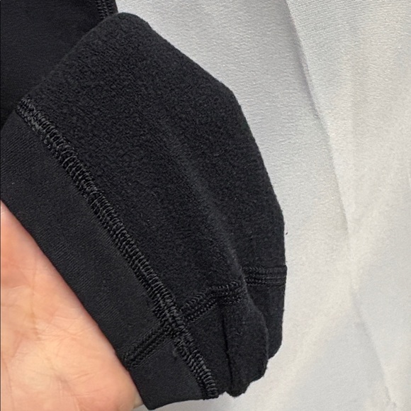 Lululemon Wonder Lounge Fleece Lined Tight Black Size 12 - Picture 7 of 8